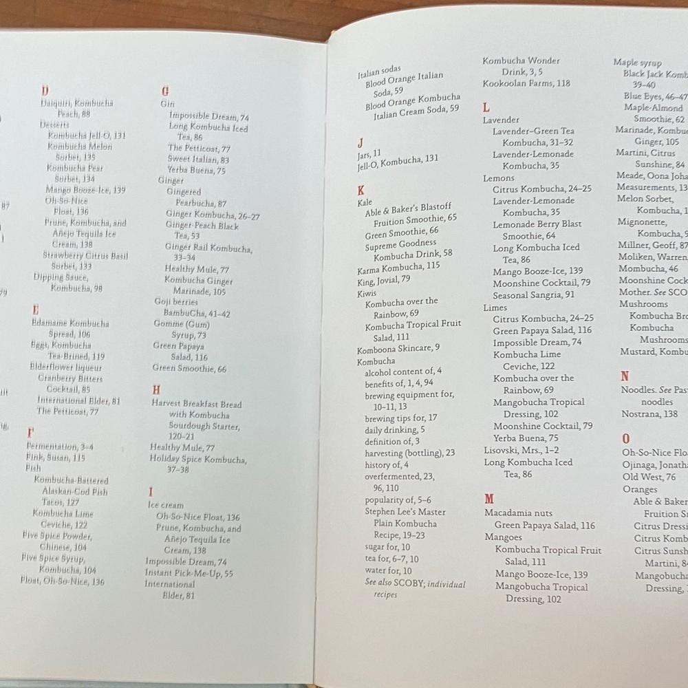 Kombucha Revolution Cookbook by - Stephen Lee & Ken Koopman - Picture 15 of 16